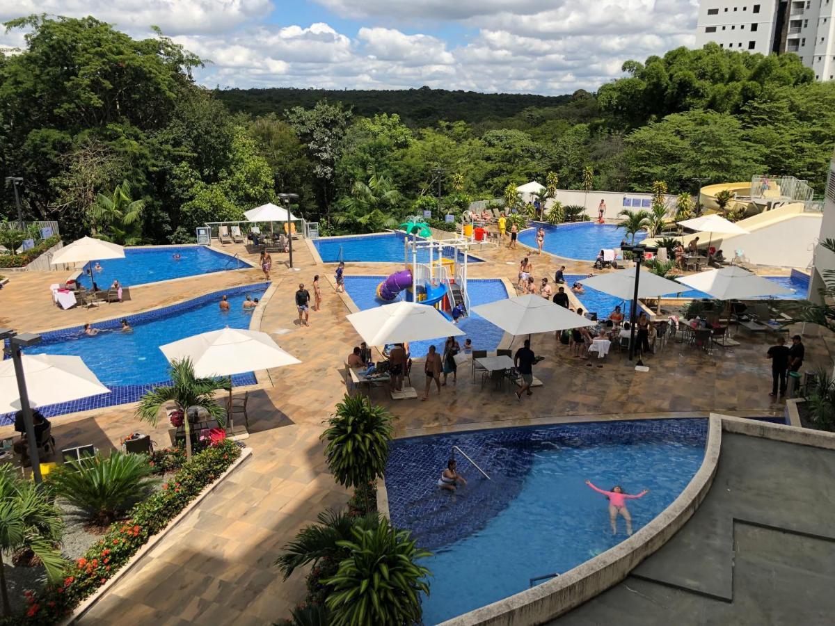 Park Veredas Do Rio Quente Flat 518 - Com Acesso Ao Rio Eksteriør bilde